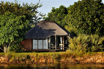 Chobe Savanna Lodge guest chalet exterior
